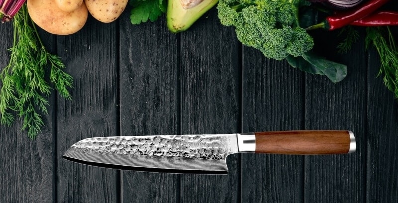 What are the different types of knives?