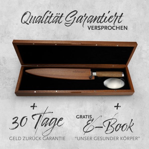 Damast Küchenmesser Box