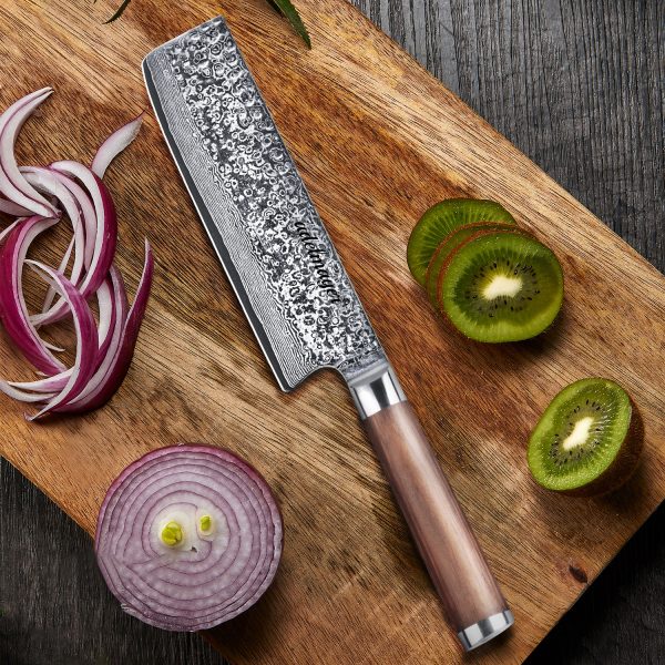 Damastmesser Nakirimesser Bild