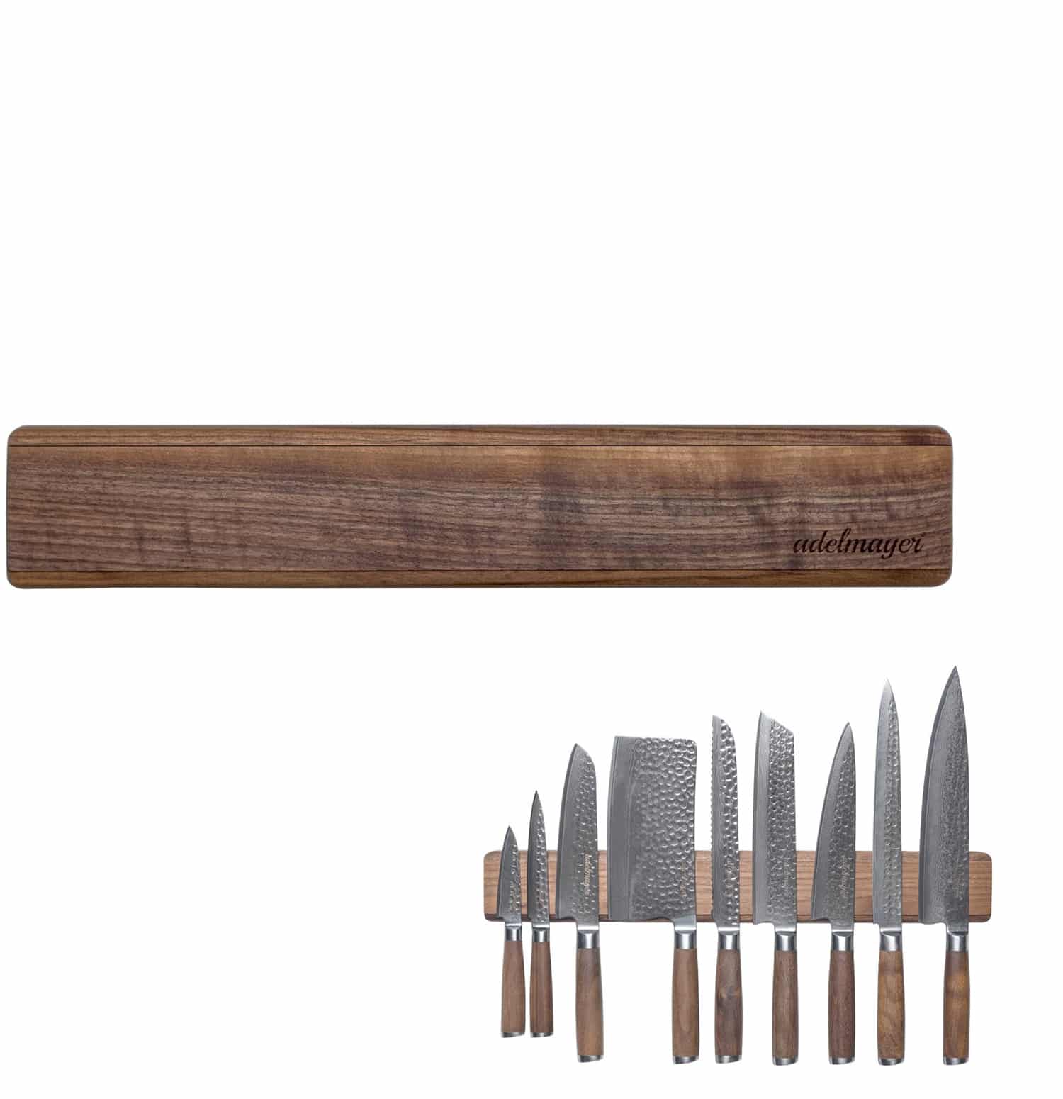 NAGA Magnete wood, extra stark, 20 mm, Walnussholz, 3 Stück