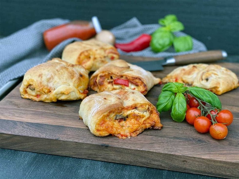 Rezept: Pizzarollen sind Pizza in einem anderen Format. Sie sind ...