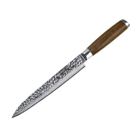 adelmayer® damastmesser filetiermesser 20,5 cm handgeschliffen und mit walnussgriff (kopie)