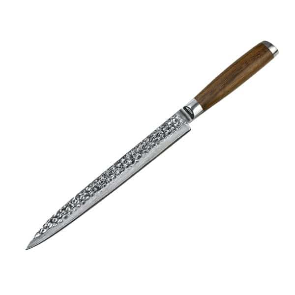 adelmayer® damastmesser filetiermesser 24,5 cm handgeschliffen und mit walnussgriff (kopie)
