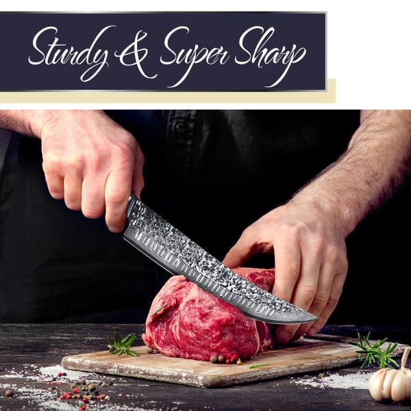 damascus carving knife 5