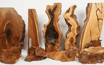 Die Kunst der Griffe: adelmayers Meisterwerk Serie mit Vier Edlen Holzarten