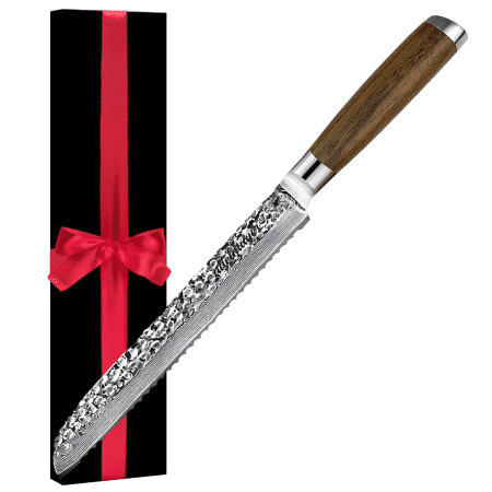 Decorated knife with gift box.